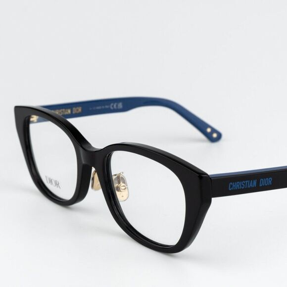 NEW Dior LAPARISIENNEDIORO S4F 1000  Black Blue Women Eyeglasses - Picture 6 of 11
